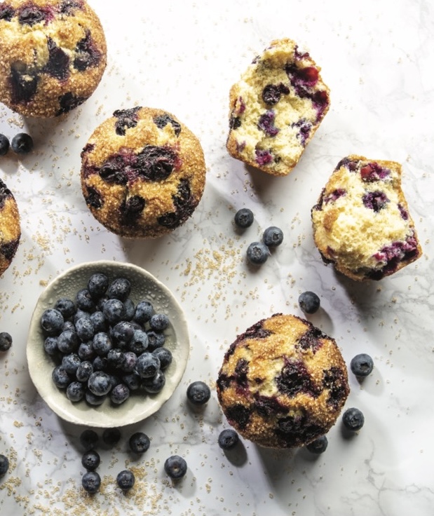 Blueberry Muffins copy - Bake from Scratch Blueberry Muffins