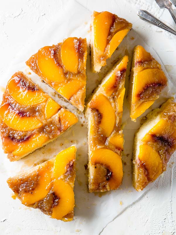 Peach Upside-Down Cake