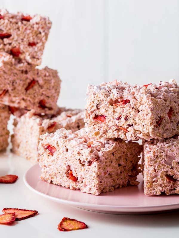 Crispy Strawberry Treats