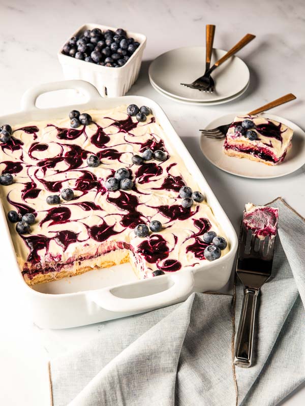 Blueberry-Lemon Tiramisù