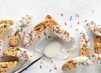 Birthday Cake Biscotti Birthday Cake Biscotti
