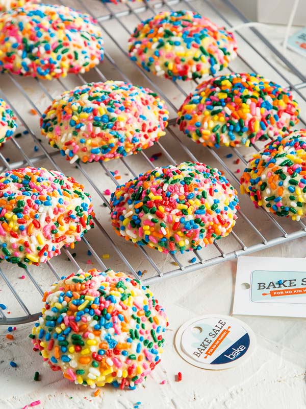 Rainbow Sprinkle Sugar Cookies