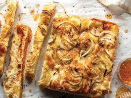 Harissa and Brie Focaccia Harissa and Brie Focaccia