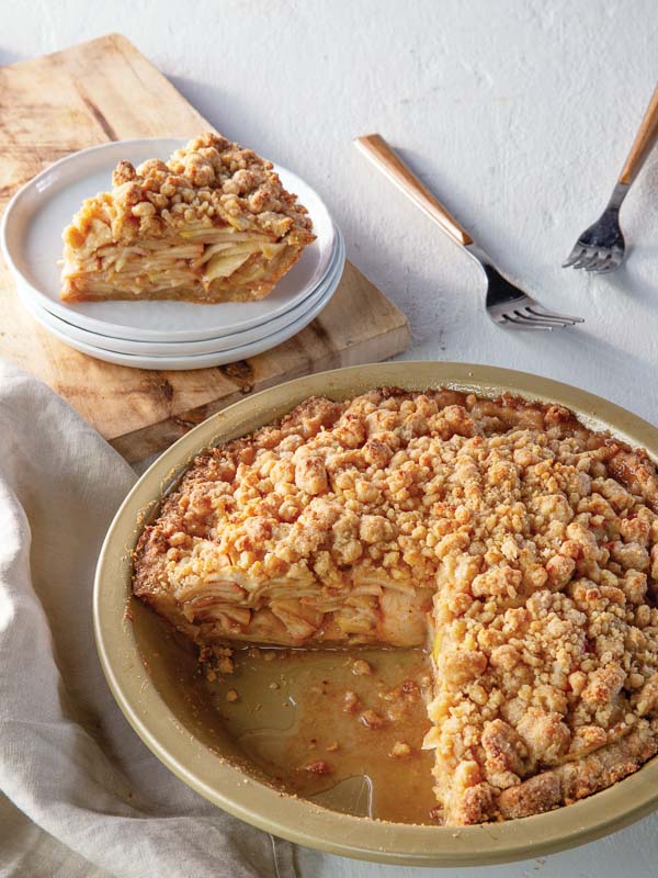 Apple Crumb Pie