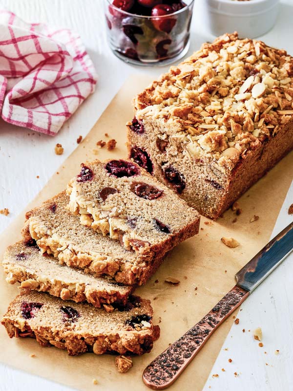 Almond Cherry Quick Bread