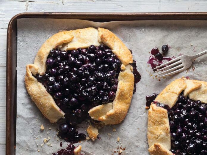 Blueberry-Almond Galettes