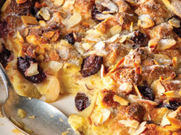 Cherry-Almond Bread Pudding Cherry-Almond Bread Pudding