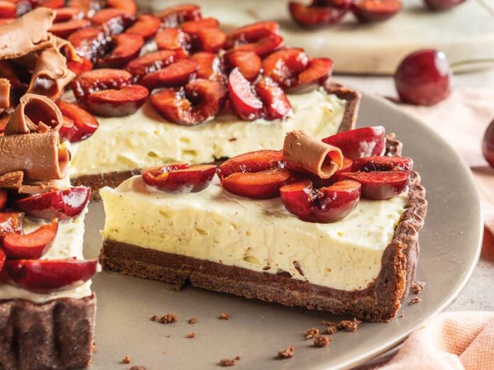 Chocolate Cherry Tart