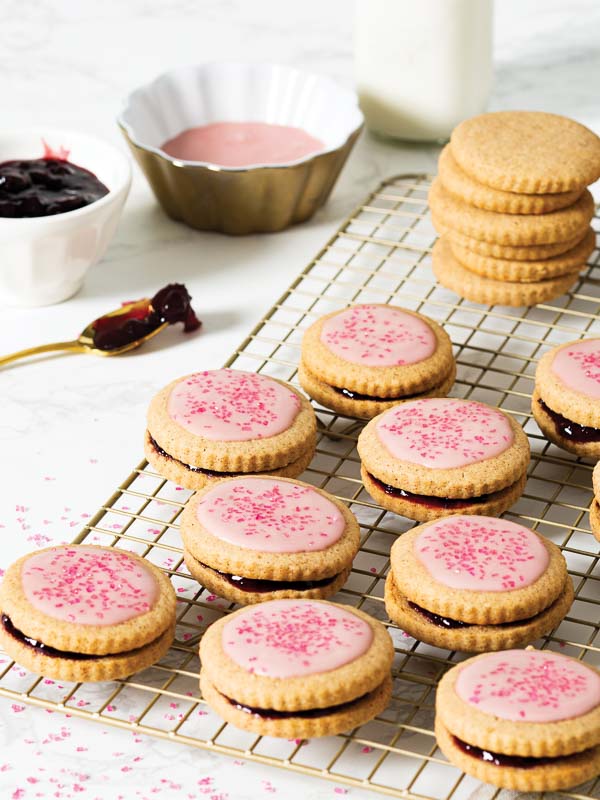 Cherry Belgian Biscuits