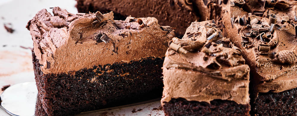 Fast Fix Cover1606Header Stir-Together Chocolate Cake with Chocolate Buttercream