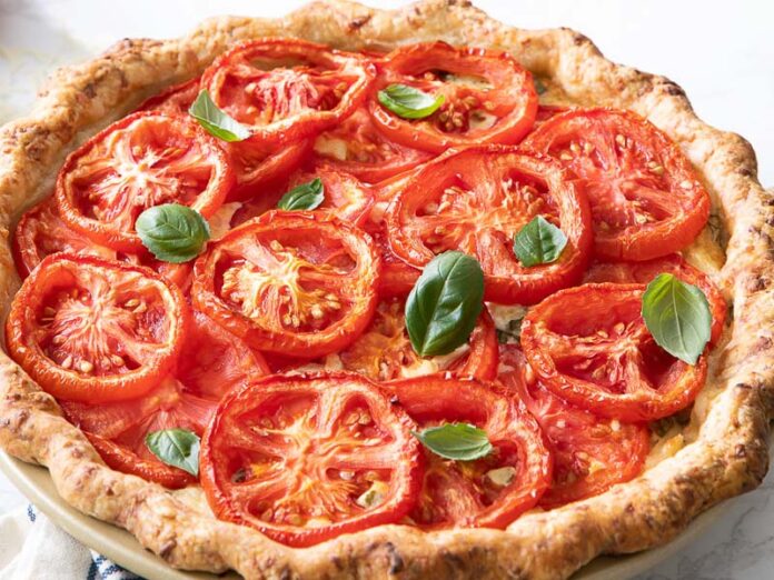 Ultimate Tomato Pie