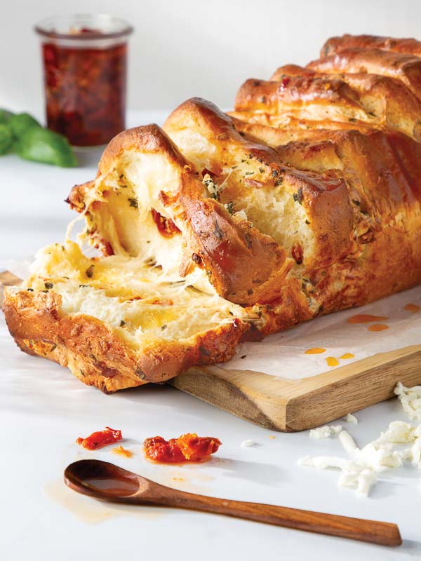 Caprese Pull-Apart Loaf