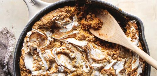 Peanut Butter-Marshmallow Skillet Cookie Peanut Butter-Marshmallow Skillet Cookie