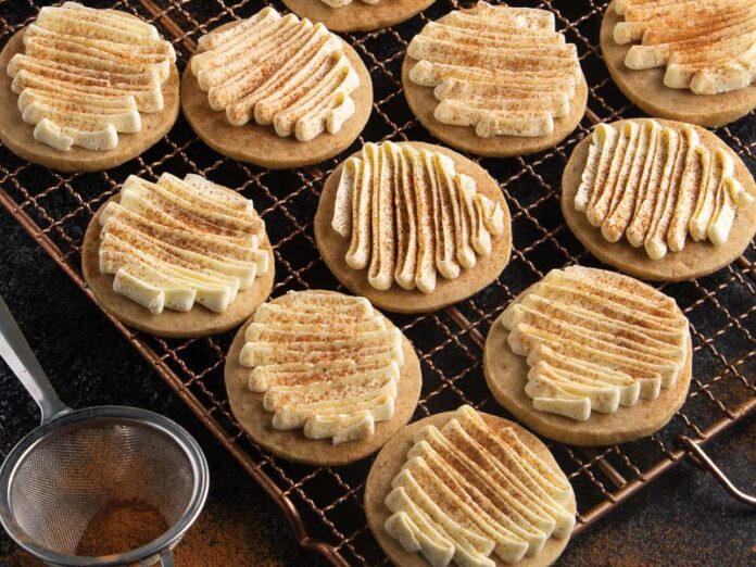 Chai Spice Cookies with Vanilla Frosting