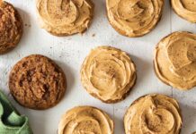 Soft Pumpkin Cookies with Espresso Frosting Soft Pumpkin Cookies with Espresso Frosting