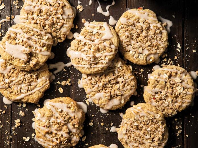 Apple-Streusel Cookies